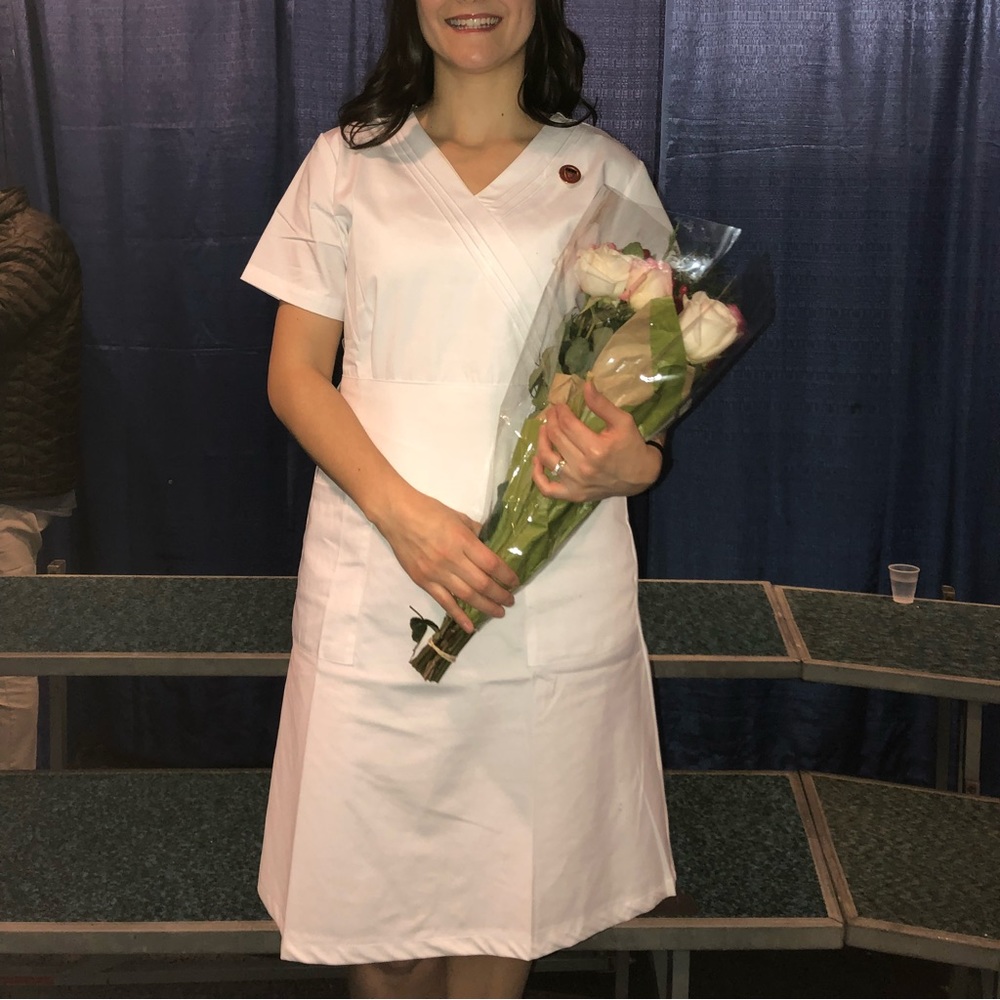 Nursing graduation dress